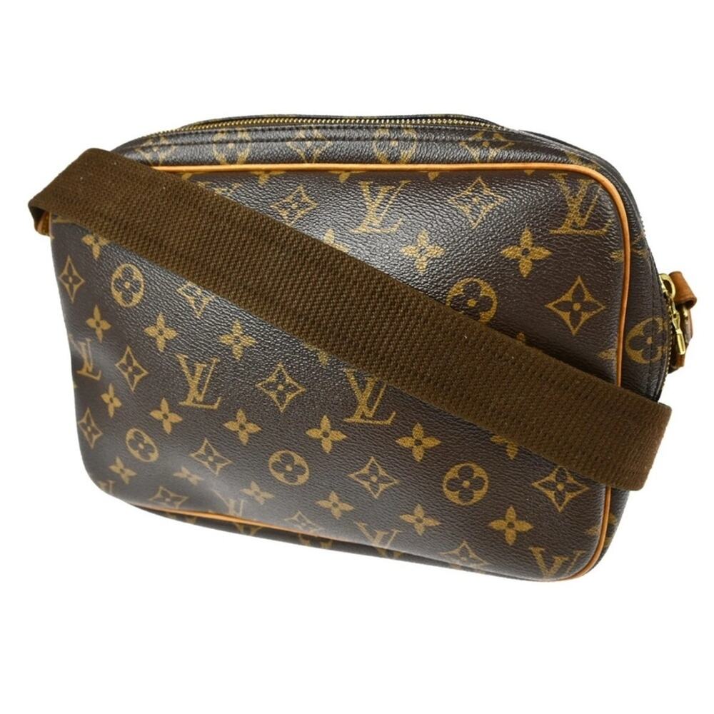 AUTHENTIC LOUIS VUITTON REPORTER PM MESSENGER SHOULDER BAG MONOGRAM SP0064 - Picture 2 of 9